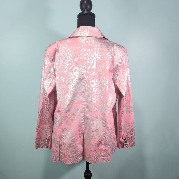 NEW BEREK Pink Foil Jacket Pink w/Siler Foil NWT
Lot M - Picture 2 of 8